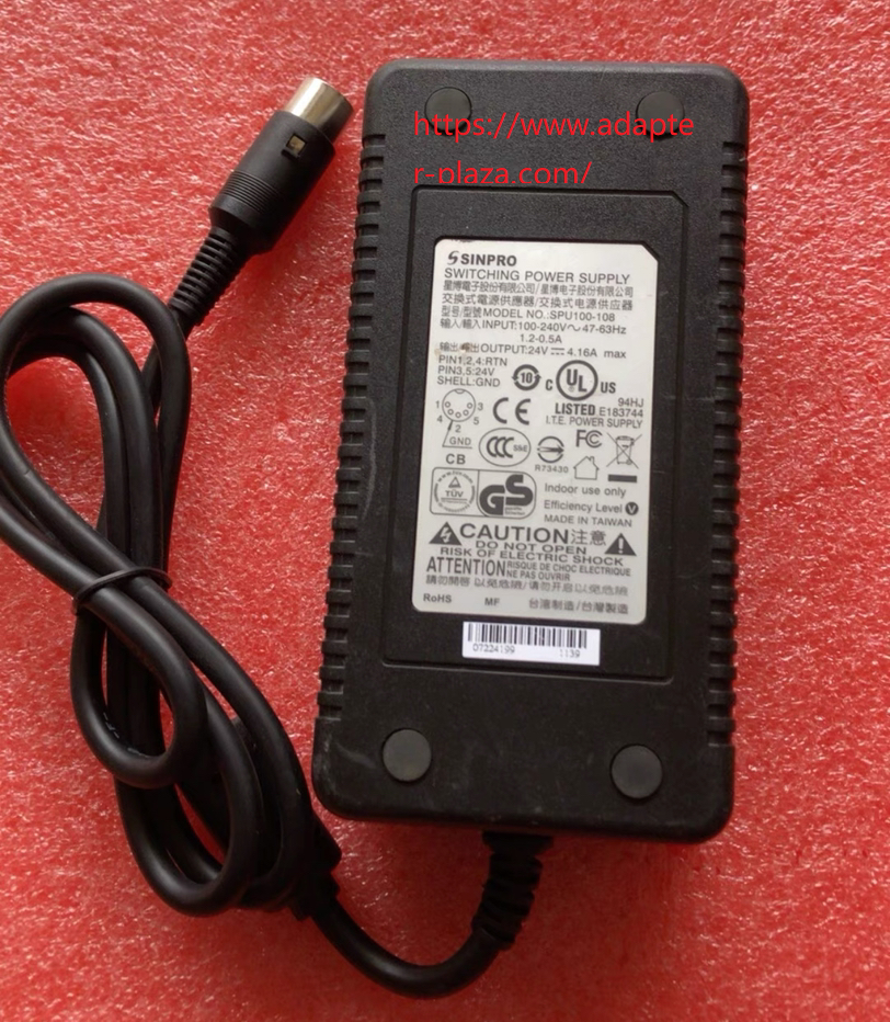 *Brand NEW*Original SINPRO SPU100-108 24V 4.16A AC ADAPTER Power Supply